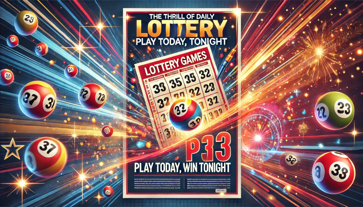 The Thrill of Daily Lottery Games – Play Today, Win Tonight