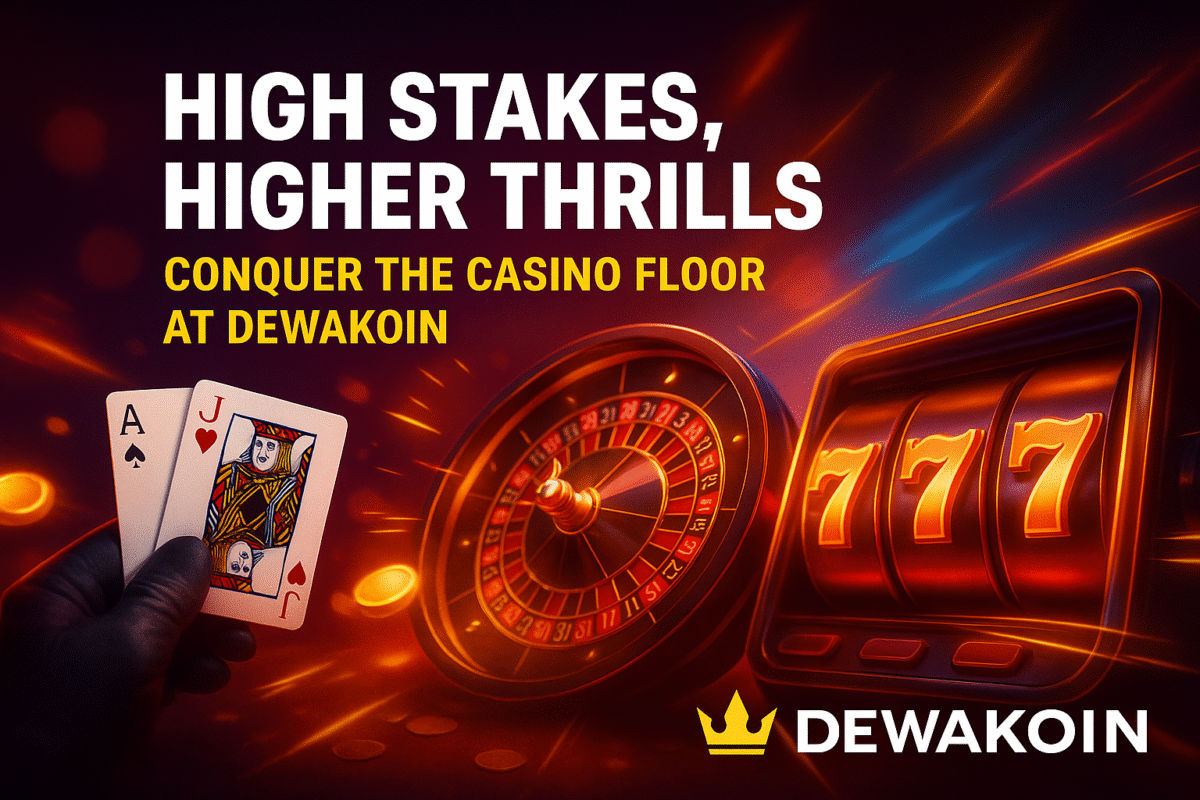 High Stakes, Higher Thrills: Conquer the Casino Floor at Dewakoin