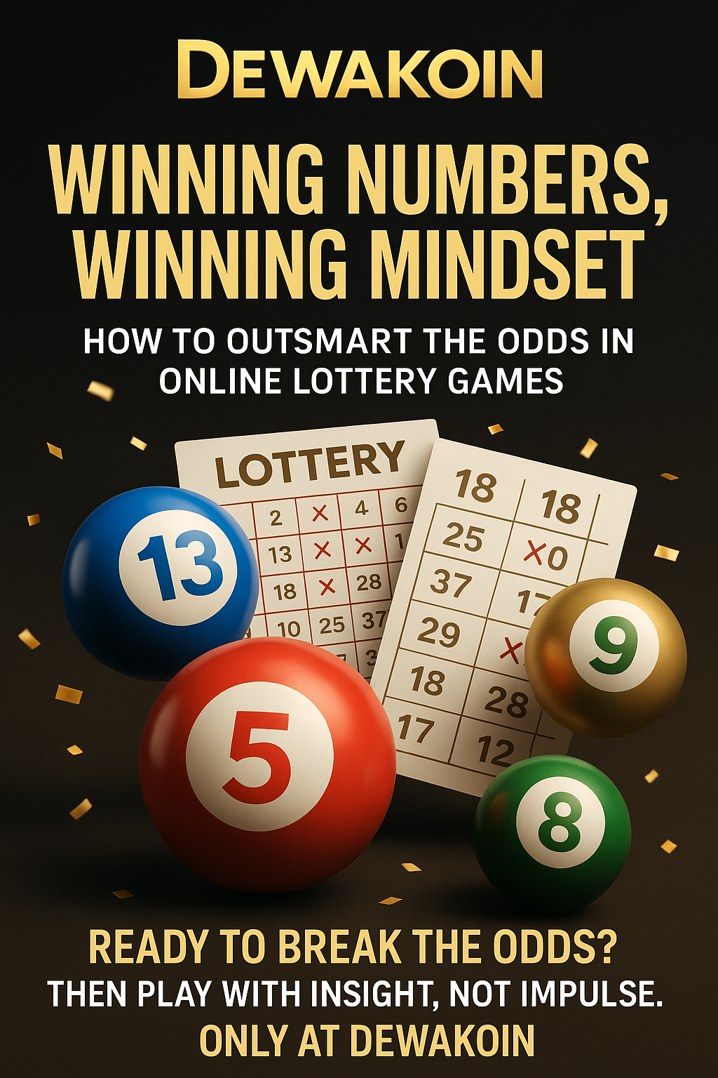 Winning Numbers, Winning Mindset: How to Outsmart the Odds in Online Lottery Games at Dewakoin