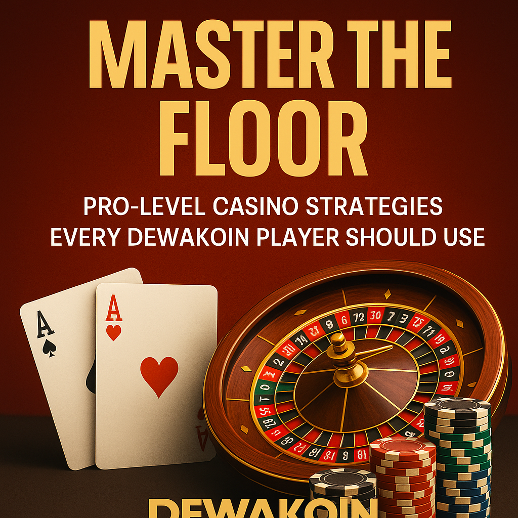 Master the Floor: Pro-Level Casino Strategies Every Dewakoin Player Should Use
