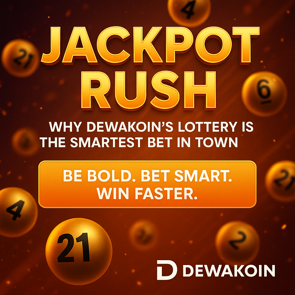 Jackpot Rush: Why Dewakoin’s Lottery is the Smartest Bet in Town