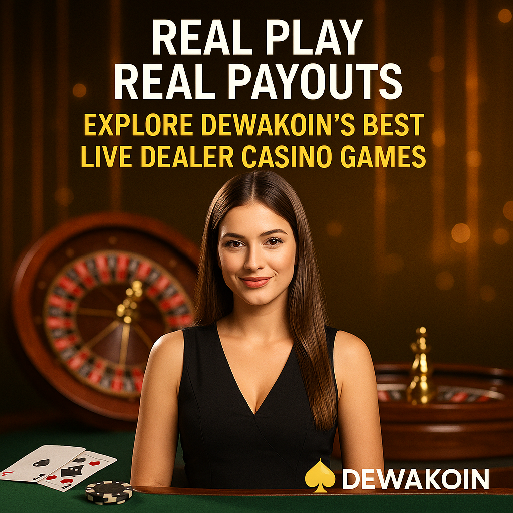 Real Play, Real Payouts: Explore Dewakoin’s Best Live Dealer Casino Games