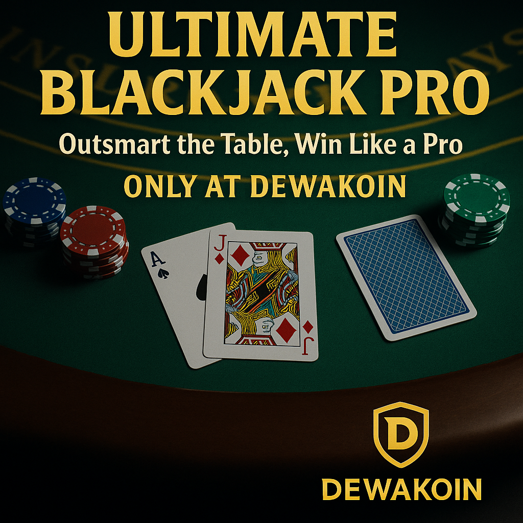 Ultimate Blackjack Pro: Outsmart the Table, Win Like a Pro – Only at Dewakoin
