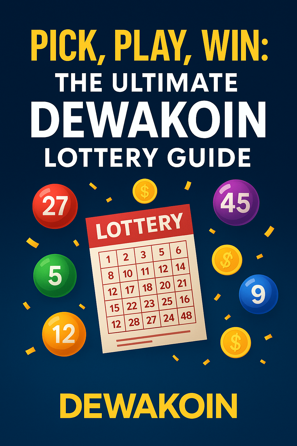 Pick, Play, Win: The Ultimate Dewakoin Lottery Guide