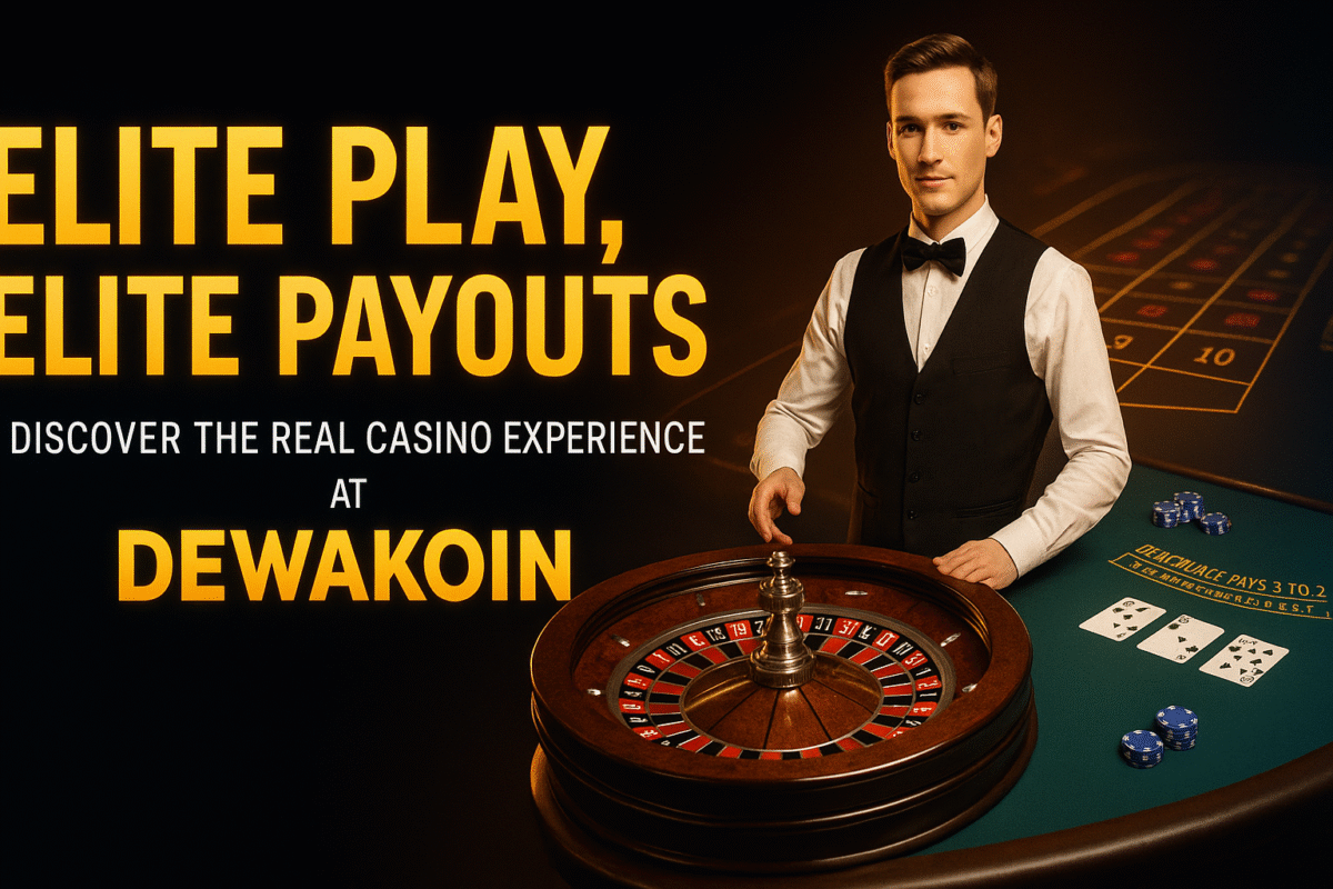 Elite Play, Elite Payouts: Discover the Real Casino Experience at Dewakoin