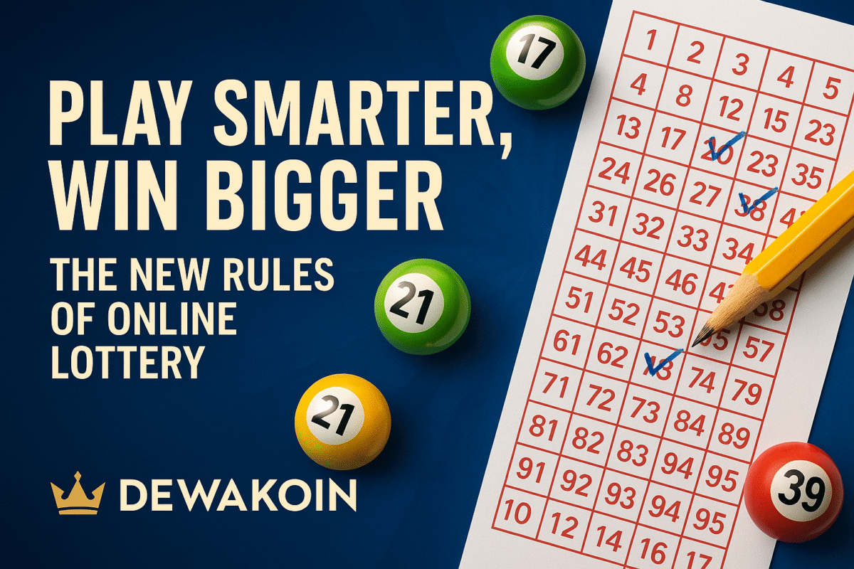 Play Smarter, Win Bigger: The New Rules of Online Lottery at Dewakoin