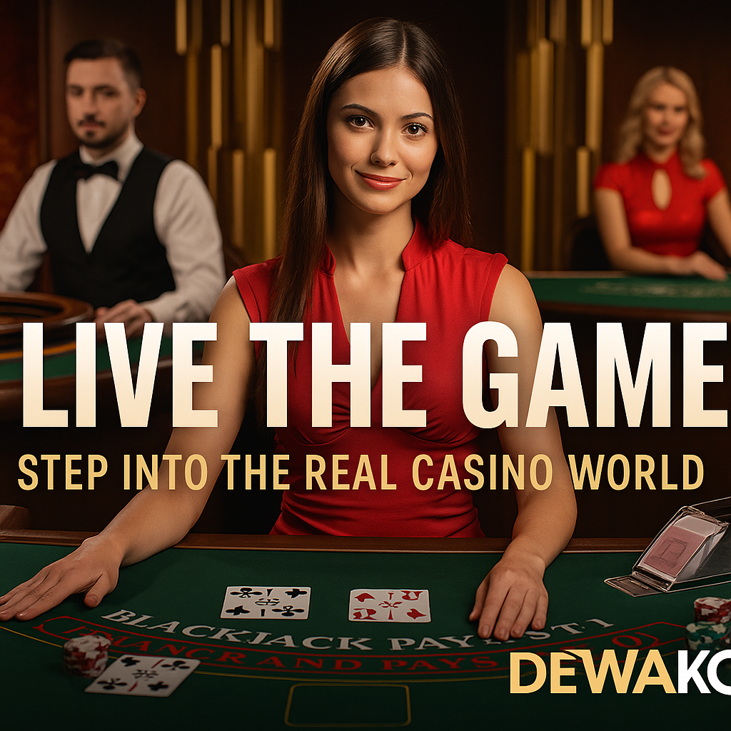Live the Game: Step Into the Real Casino World with Dewakoin