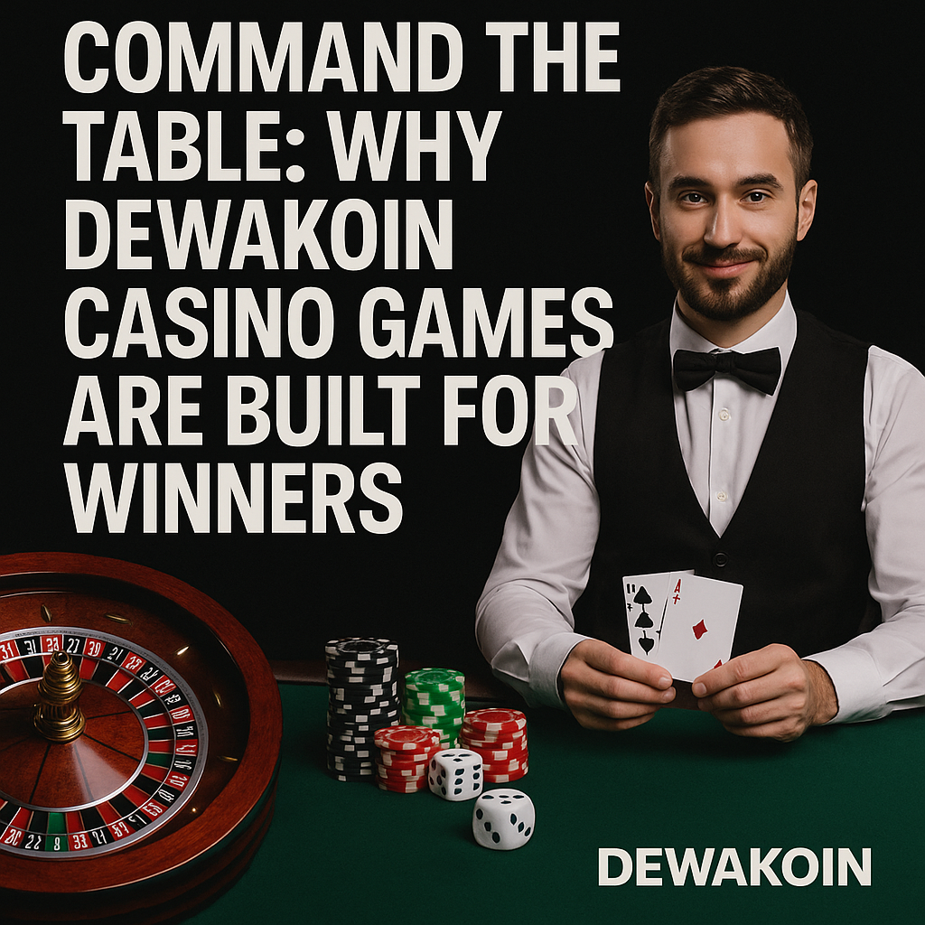 Command the Table: Why Dewakoin Casino Games Are Built for Winners