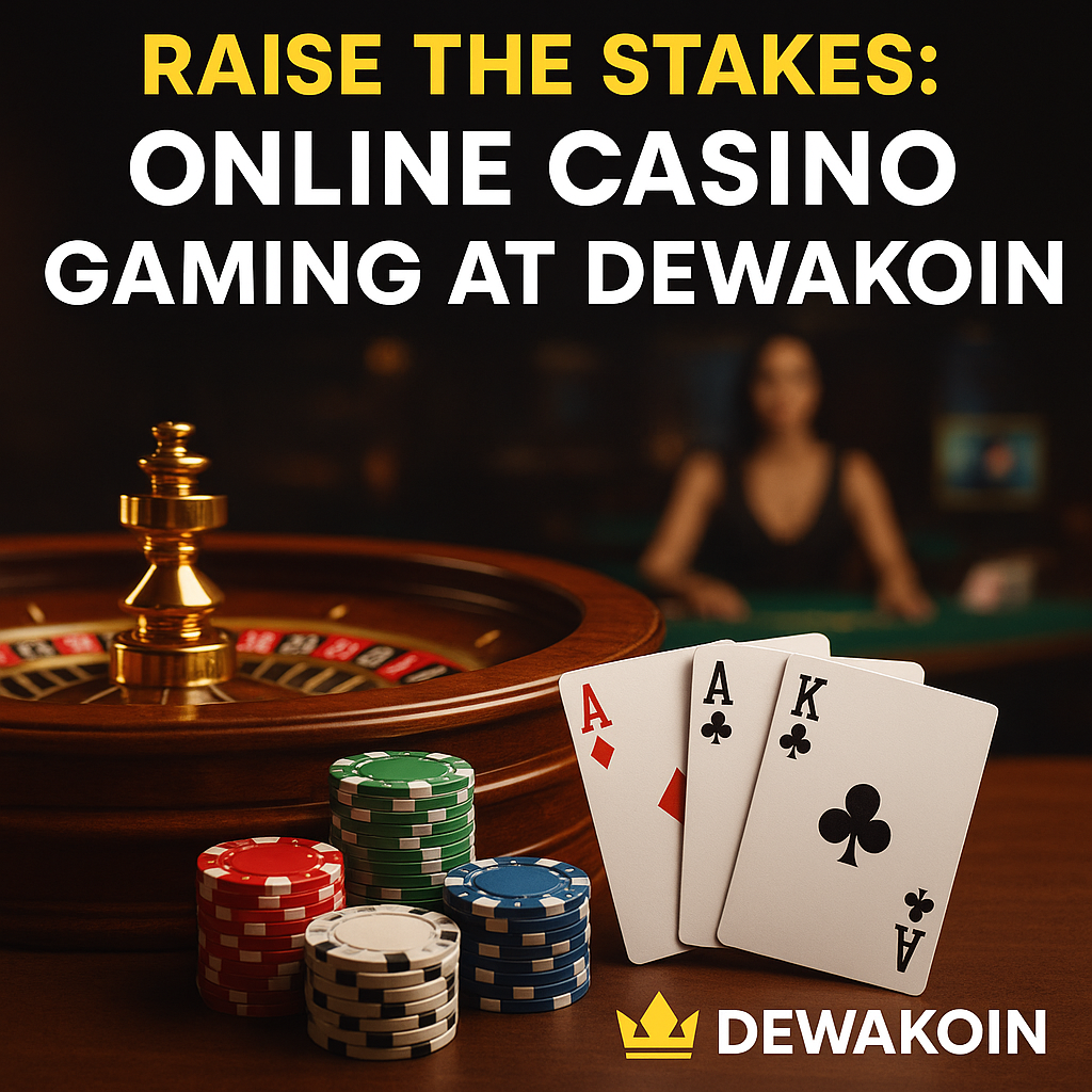 Raise the Stakes: Online Casino Gaming at Dewakoin