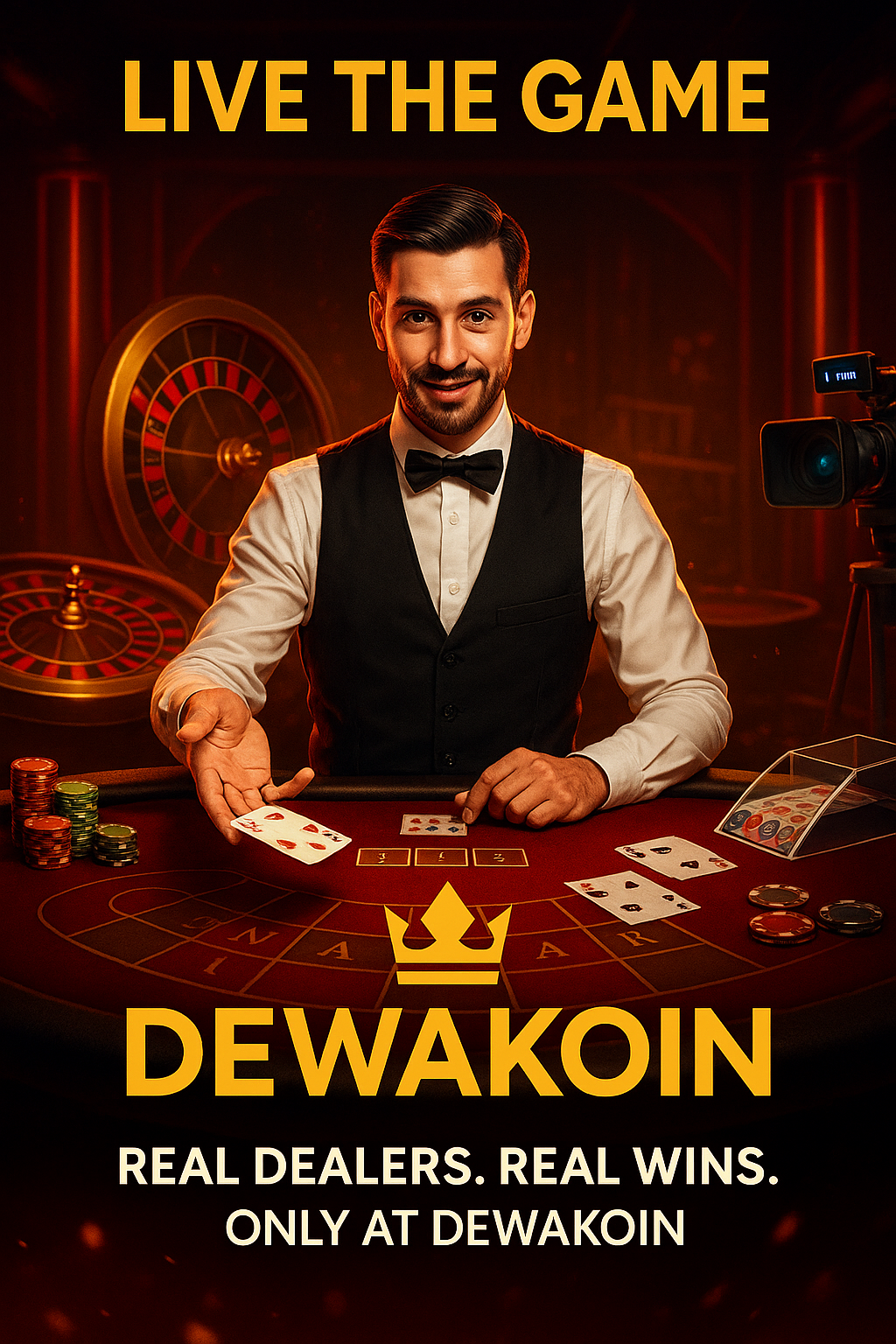 Dewakoin Live Casino: Real Dealers, Real Action, Real Winnings